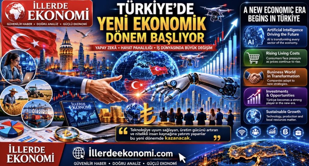 Türkiye’de Yeni Ekonomik Dönem Başlıyor: Yapay Zekâ, Hayat Pahalılığı ve İş Dünyasında Büyük Değişim