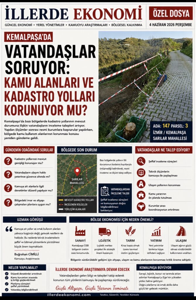 Kemalpaşa’da Vatandaşlar Soruyor: Kamu Alanları ve Kadastro Yolları Korunuyor mu? screenshot