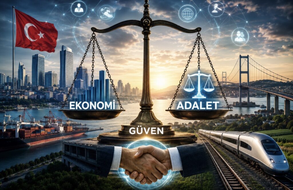 Türkiye’nin Geleceğini Üç Temel Güç Belirleyecek: Ekonomi, Adalet ve Güven