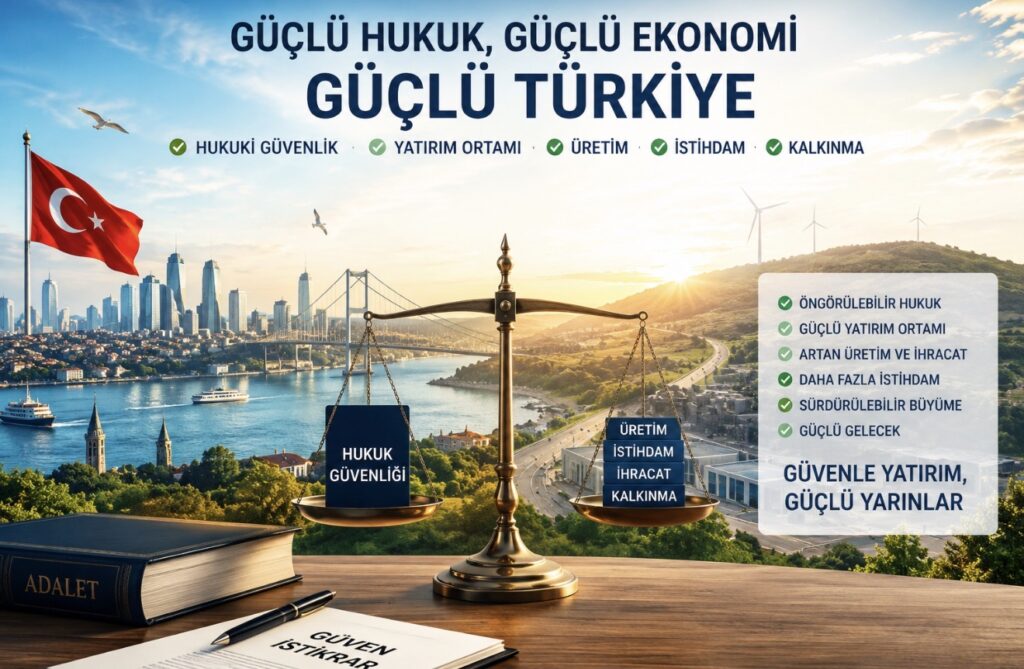 Türkiye'de Hukuki Güvenlik, Yatırım Ortamı ve Ekonomik Gelecek Üzerine Bir Değerlendirme screenshot