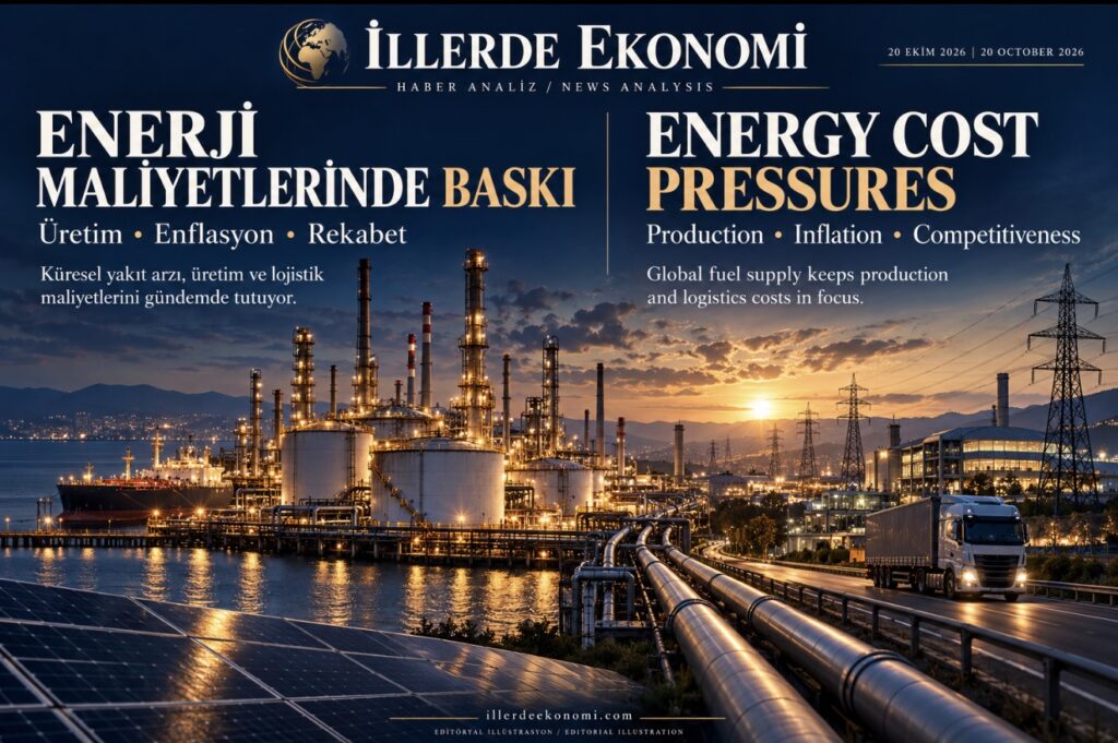 ENERJİ MALİYETLERİNDE BASKI: ÜRETİM, ENFLASYON VE REKABET GÜCÜ İÇİN KRİTİK DENGE